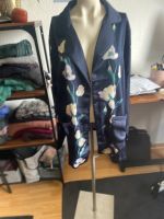 Blazer Jacke blau floral GMK About you 46 Dresden - Blasewitz Vorschau