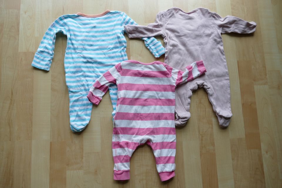 3er Set Baby Schlafanzüge 62 Blue Seven, Frugi & c&a in Wiggensbach