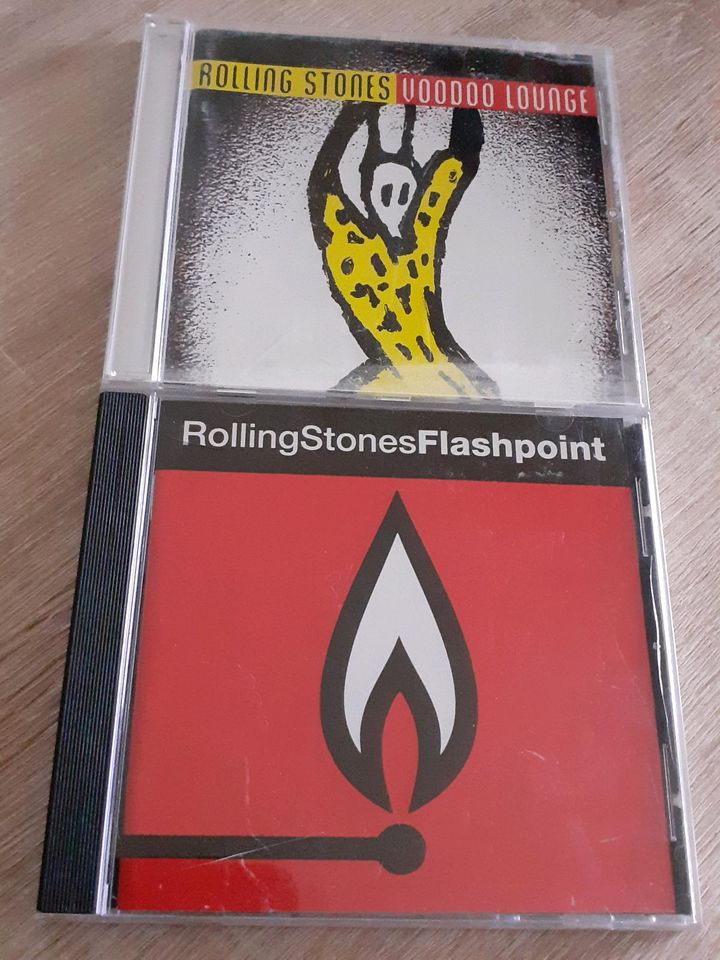 Rolling stones- flashpoint und voodoo lounge in Planegg