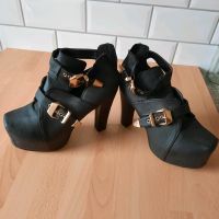 Plateau Stiefeletten Gr. 38 schwarz Nordrhein-Westfalen - Hückeswagen Vorschau