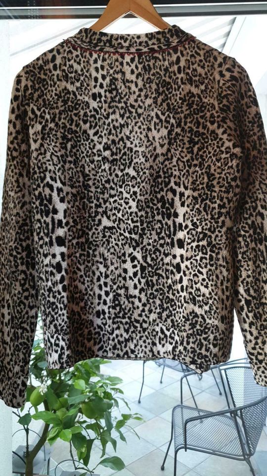 Twin Set Jäckchen Top Marc Cain 38/40 N3 Leopardenlook Leo in Neu Ulm