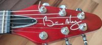 Custom Truss Rod Cover Brian May Guitars 5Ply Wide Bevel Red BMG Köln - Rodenkirchen Vorschau