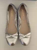 Prada Ballerinas aus Nappa-Leder, silber Gr.: 40 NP740€ Hamburg-Nord - Hamburg Uhlenhorst Vorschau