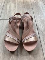 Tamaris Sandalen rosa rosé Größe 40, flach, mit Klettverschluss Nordrhein-Westfalen - Gescher Vorschau