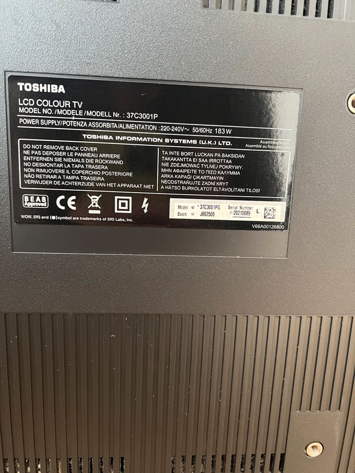 Toshiba Regza Fernseher in Leverkusen