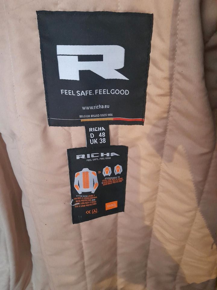 Richa Retro Racing 3 Lederjacke Größe 48 in Witten