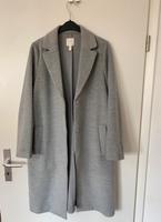 Langer hellgrauer Mantel von H&M Gr. 36 Mecklenburg-Vorpommern - Anklam Vorschau