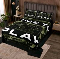 Tagesdecke Bettüberwurf + Kissen 180x210 cm Gamer Camouflage NEU Nordrhein-Westfalen - Neuss Vorschau