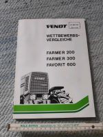 Fendt Wettbewerbsvergleiche - Original aus 1992 Niedersachsen - Göttingen Vorschau