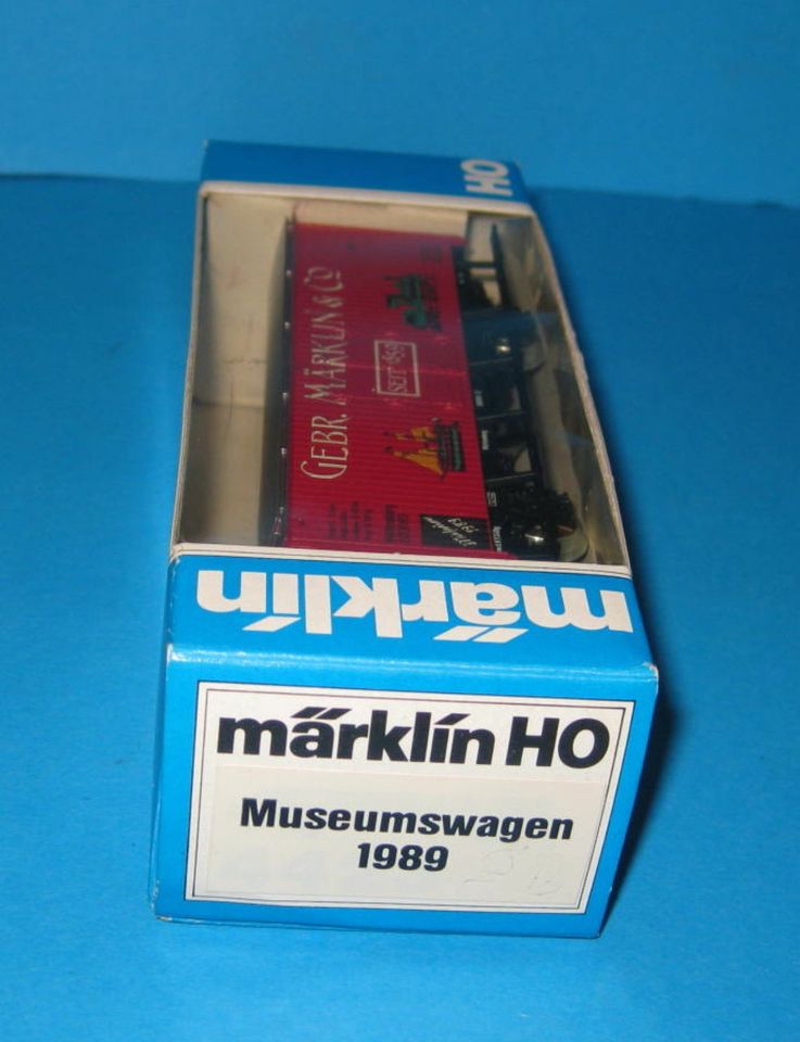 Märklin HO Museumswagen 1989 Gebr. Märklin u. CO OVP in Holzwickede