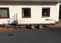 Saris P30 2700kg Tandemanhänger PKW Hochlader Humbaur 2x4 tief Hessen - Michelstadt Vorschau
