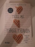 Julie Buxbaum Buch "tell me three things" Baden-Württemberg - Steinheim an der Murr Vorschau