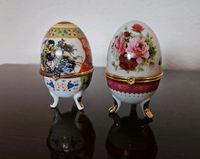 2 Porzellan Eier, bemalt Baden-Württemberg - Karlsruhe Vorschau