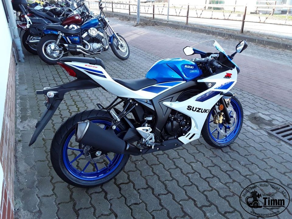 NEUFAHRZEUG Suzuki GSX-R 125 Modell 2024, ABS in Bad Doberan