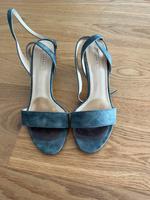 Sandalette Highheel Esprit 38 blaugrau Hessen - Linden Vorschau