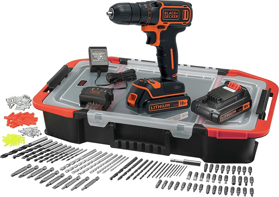 Black & Decker 18v Akku Bohrschrauber BDCDC18BAST in Augsburg