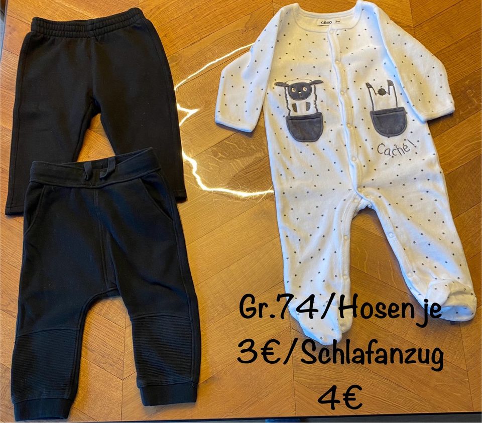 Babykleidung/Kinderkleidung/Gr.62/Gr.68/Gr.74/Jungs/Sommer&Herbst in Schillingen