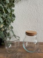 2x Glass Jars Terranium Vase Glas Terrarium Bottle Cork Lid Friedrichshain-Kreuzberg - Kreuzberg Vorschau