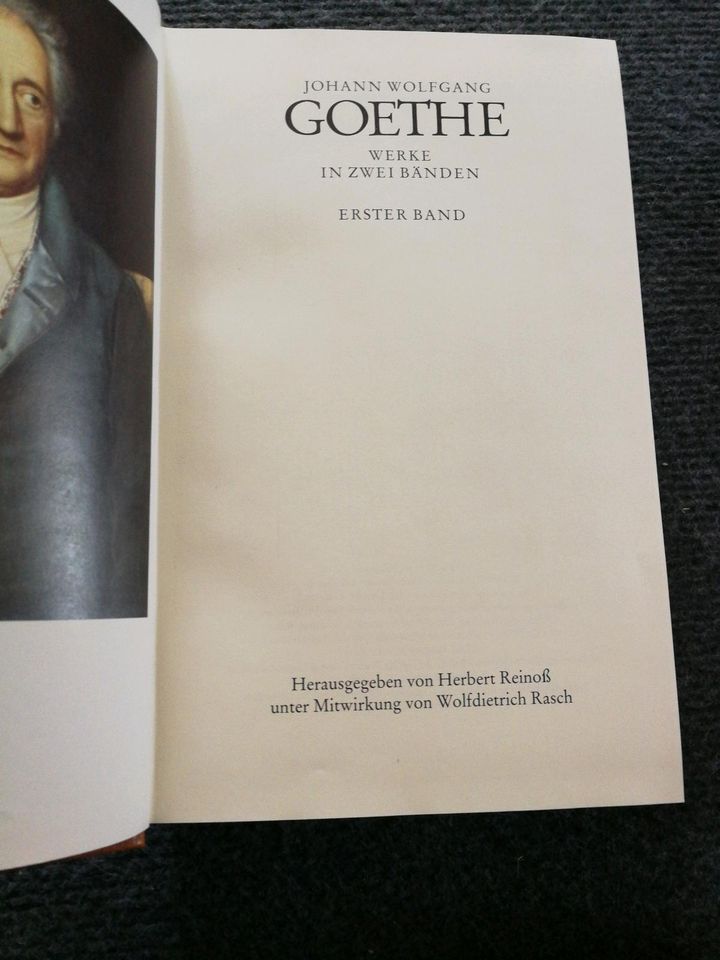 Es Bände Goethe Werke in Aufhausen