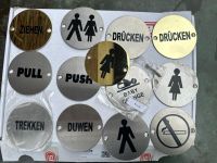 13 Tür Schilder Tür Beschriftung Hinweisschilder Metall Nordrhein-Westfalen - Weilerswist Vorschau