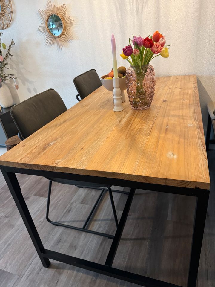 Esstisch Industriell Look 150x80 cm in Wendlingen am Neckar