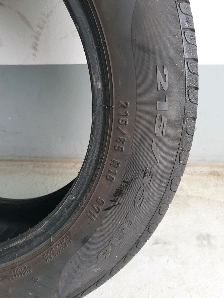 2 x Pirelli Sommerreifen / 215/55R16 97H / dot 19 in Deckenpfronn