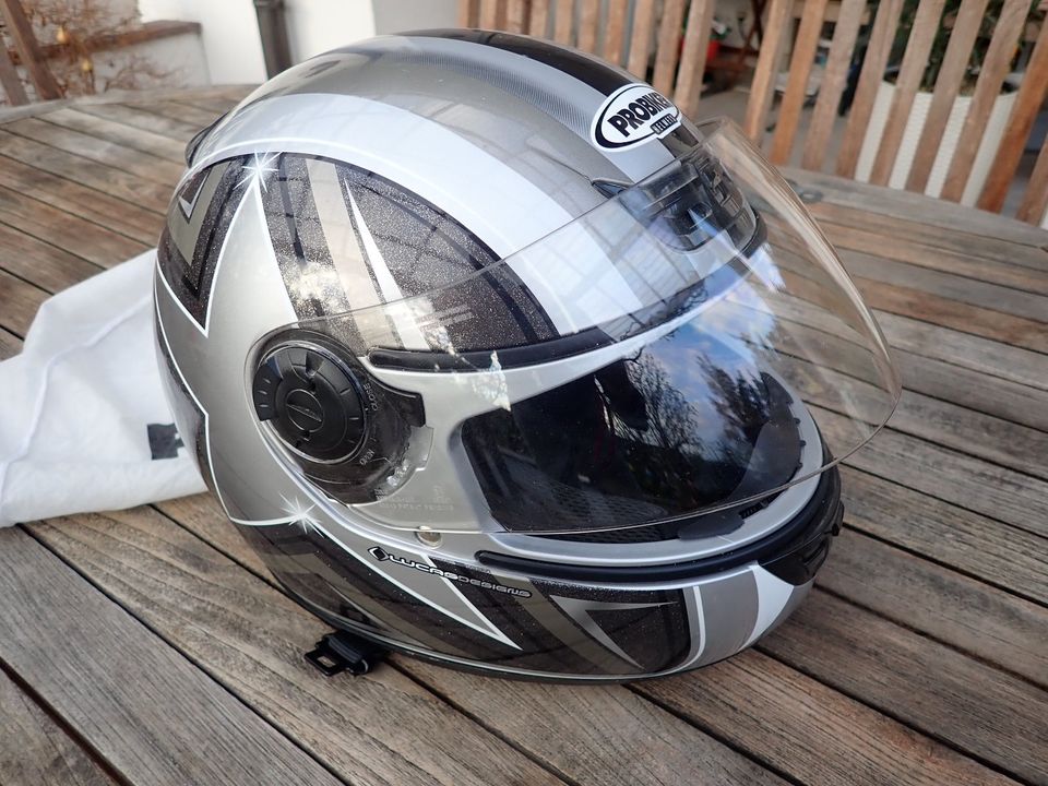 Helm Integralhelm Rollerhelm Motorradhelm Sturzhelm M 57cm Probik in Lauf a.d. Pegnitz