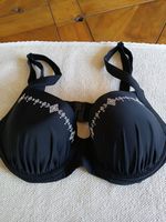 Benotti Bikini Oberteil Schwarz Weiß mit Kristall Gr. 85 D NEU Baden-Württemberg - Rheinau Vorschau