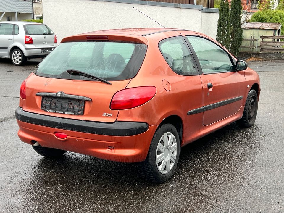 Peugeot 206 1.4*Klima*147 Tkm in Wannweil