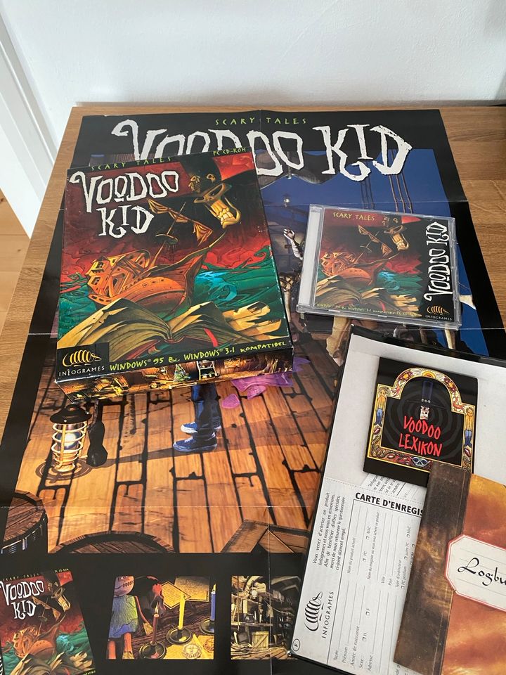 PC BIG BOX Voodoo Kid Scary Tales 1997 inkl. Poster in Frankfurt am Main