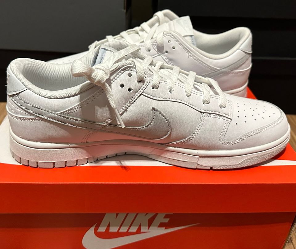 Nike Dunk Low Retro Pure Platinum Sneaker Schuhe 47.5 Weiß US 13 in Köln