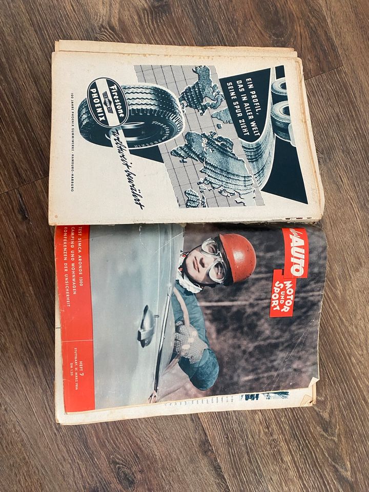 Das Auto Motor und Sport Buch 1956- Sammlerstück in Oelde