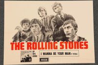 POSTER THE ROLLING STONES I WANNA BE YOUR MAN PLAKAT DECCA Berlin - Marzahn Vorschau