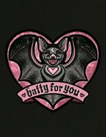 Gothic Crop Top Bat Fledermaus Kawaii witchy girly Herz neu Brandenburg - Bernau Vorschau