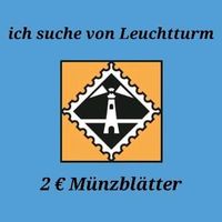 Suche Münzblätter Vista Leuchtturm für 2 Euro Münzen Mecklenburg-Vorpommern - Greifswald Vorschau