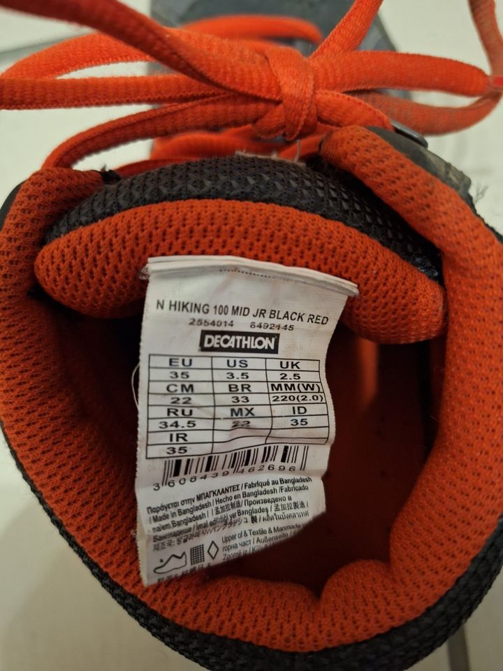 Leichte Wanderschuhe Decathlon Gr. 35 in Leutkirch im Allgäu