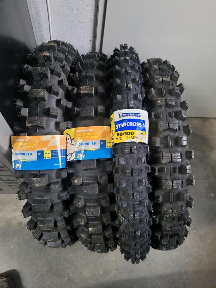 Michelin Starcross 5 und 6 MX Reifen in Dipperz