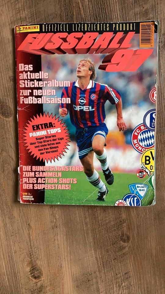 Panini Stickeralbum 97 Bundesliga zu verkaufen in Berlin