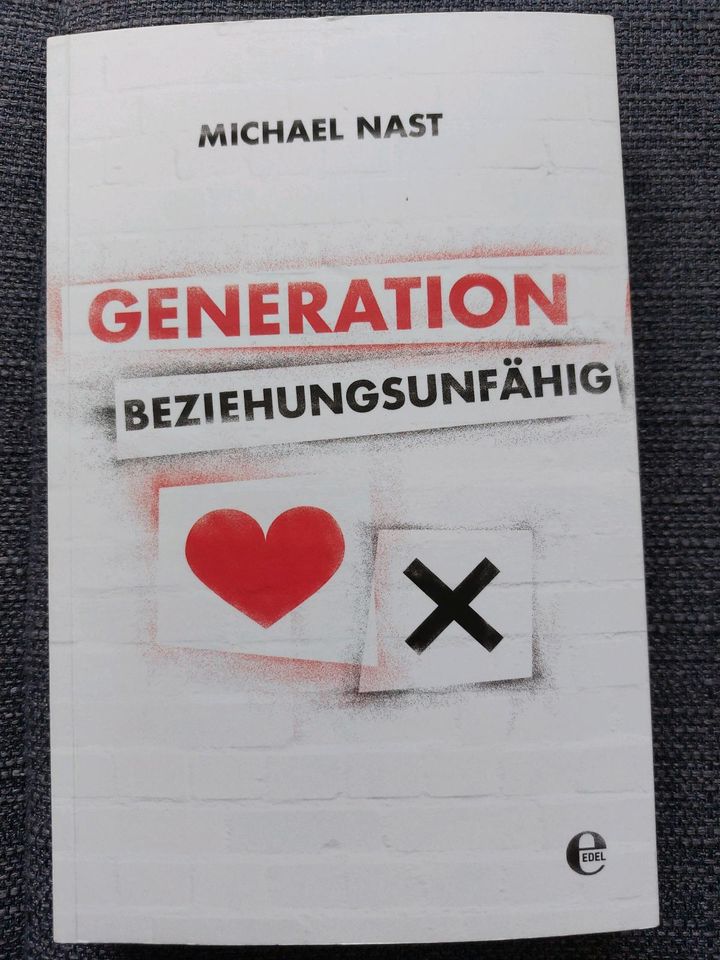 Buch "Generation Beziehungsunfähig"/Michael Nast in Dresden