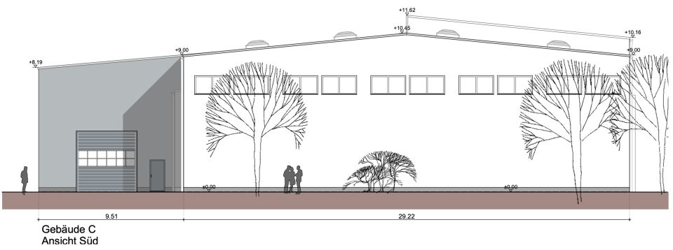 Moderne Hallenfläche mit Büroeinbau - ideal für Handwerksbetriebe in Ritterhude