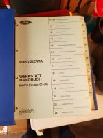 Ford Sierra Werkstatt Handbuch ( Original) Baden-Württemberg - Karlsruhe Vorschau
