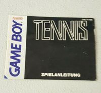 Gameboy - Tennis - originale Nintendo-Spielanleitung - portofrei Düsseldorf - Benrath Vorschau