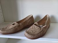 Slipper Halbschuhe Hoeltzhaus Gr 7,5 42 Weite M Gesundheitsschuhe Bayern - Münchberg Vorschau