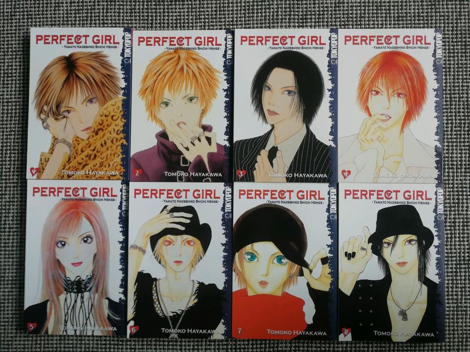 Manga PERFECT GIRL Tomoko Hayakawa Band 1-8 in Bielefeld