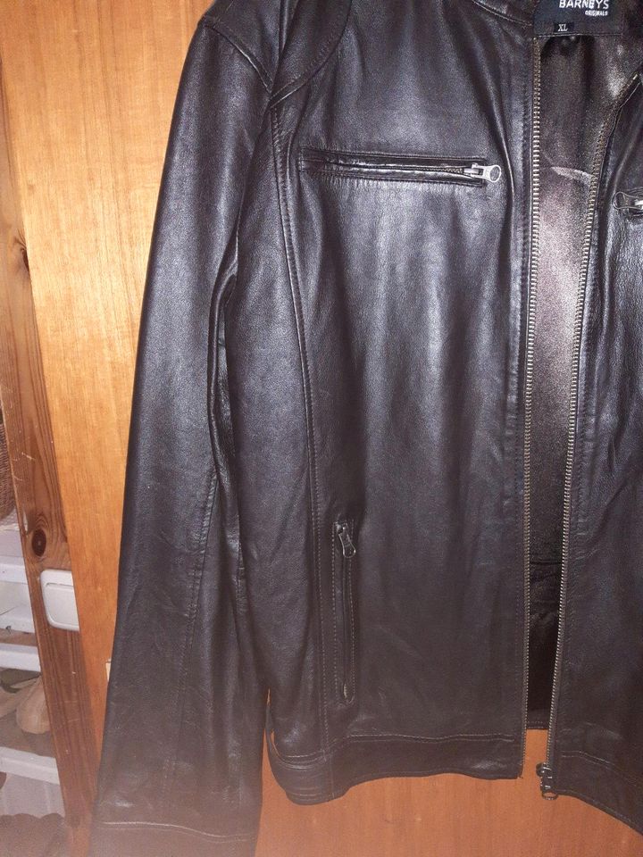 Herren Lederjacke Barneys Originals XL dunkelbraun in Gießen