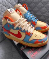 Nike Dunk 1985 High SP Gr. 41 orange blau Baden-Württemberg - St. Georgen Vorschau