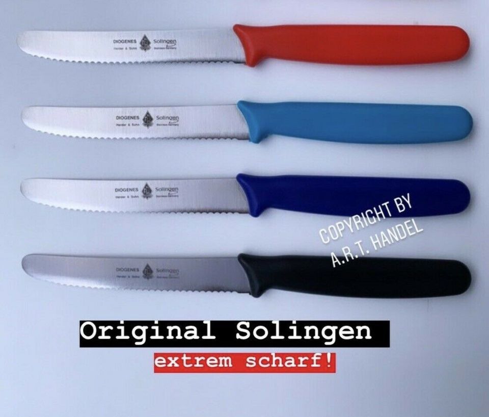 Solingen Messer ✅ Steakmesser Tafelmesser Brötchenmesser Küche in Weinheim