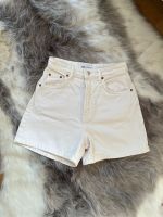 Zara Denim Jeans Shorts creme weiß Mid / High Waist XS bis S Hessen - Lampertheim Vorschau