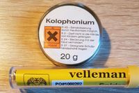 Lötzinn 17gr und Kolophonium 20gr Brandenburg - Teichland Vorschau