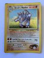 Pokémon Karte Brock‘s Rhydon (Rockos Rizeros) - Holo - 2/132 Nordrhein-Westfalen - Rheine Vorschau